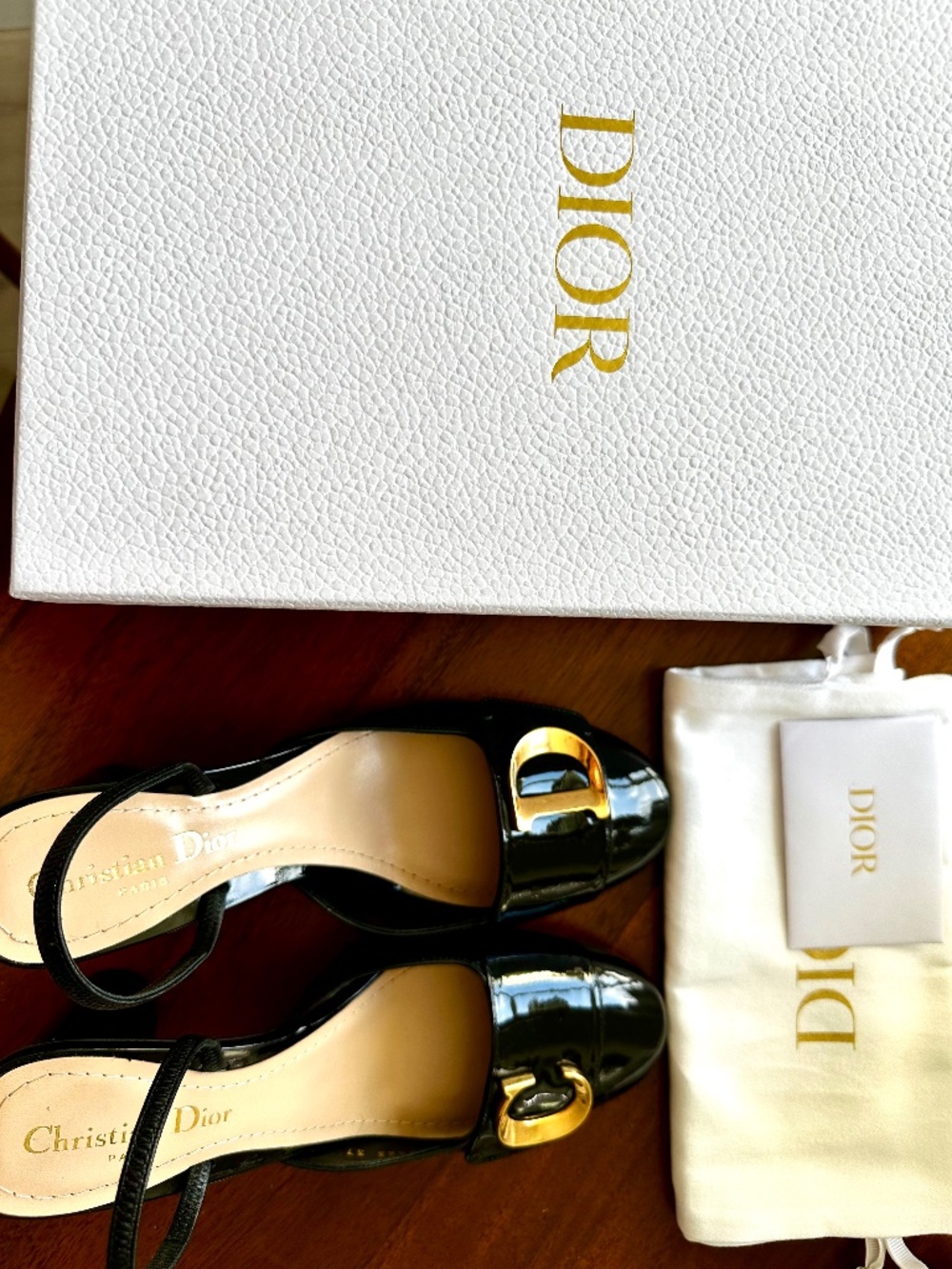 Dior C’est Slingback pump- black - Picture 2 of 7